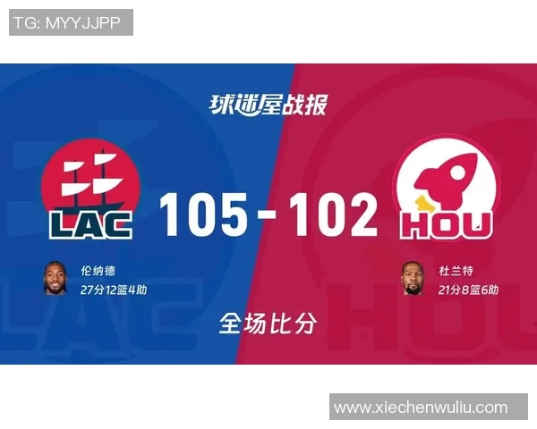 火箭队与快船队今日激战正酣谁将赢得这场精彩对决